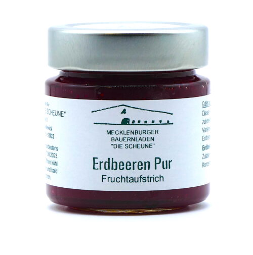 Erdbeeren Pur