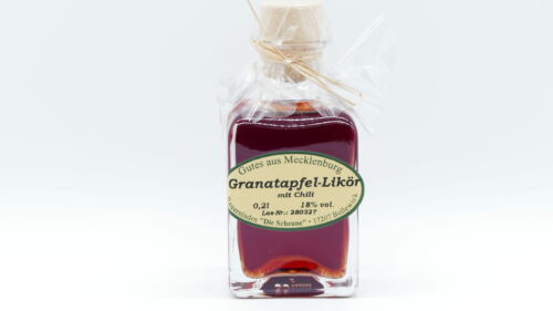 Granatapfel-Likör mit Chili 18% VOL 0,2l
