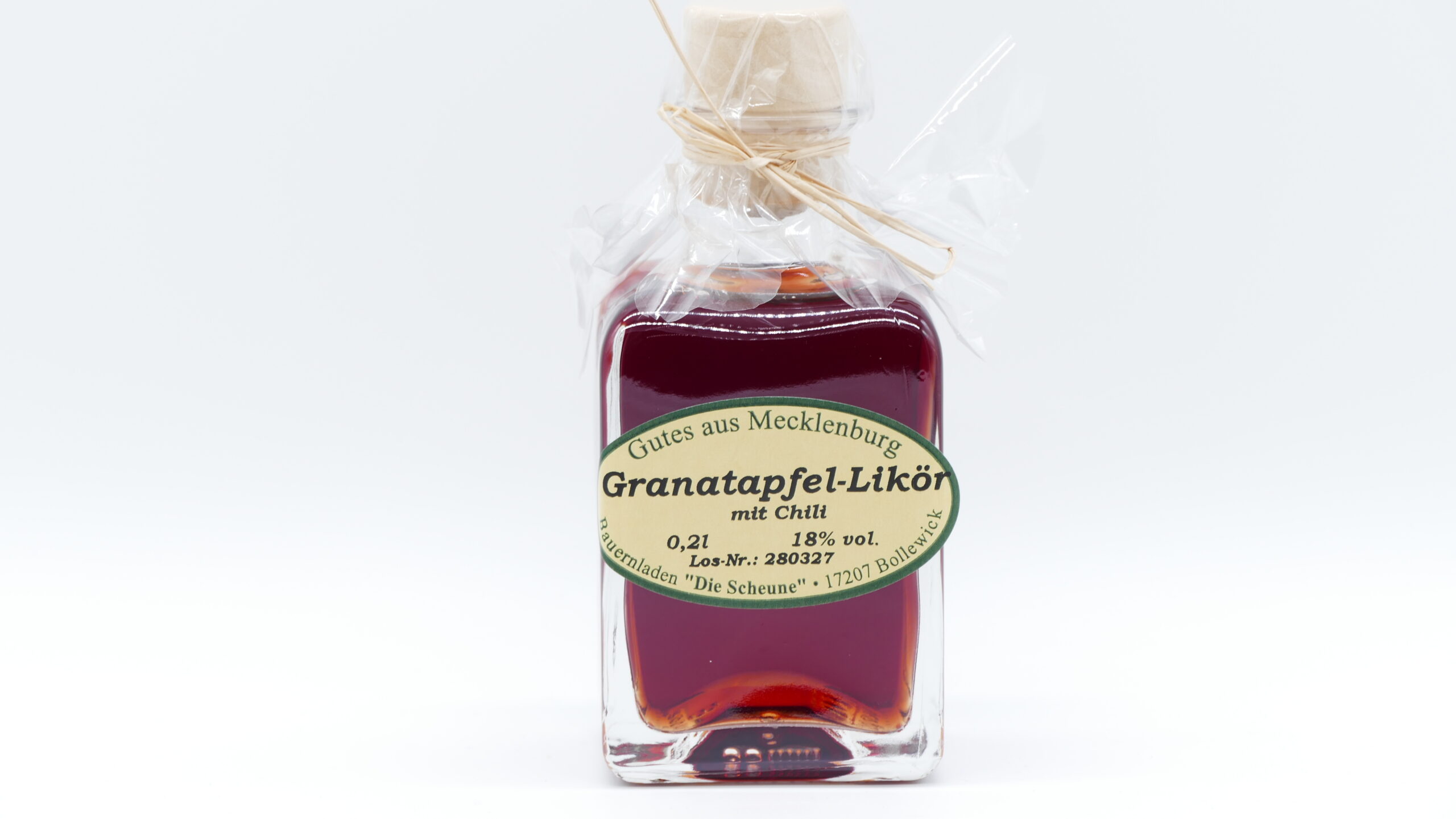 Granatapfel-Likör mit Chili 18% VOL 0,2l | Bauernladen &amp;quot;Die Scheune&amp;quot;