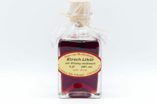 Kirsch-Likör mit Whisky 28% VOL 0,2l