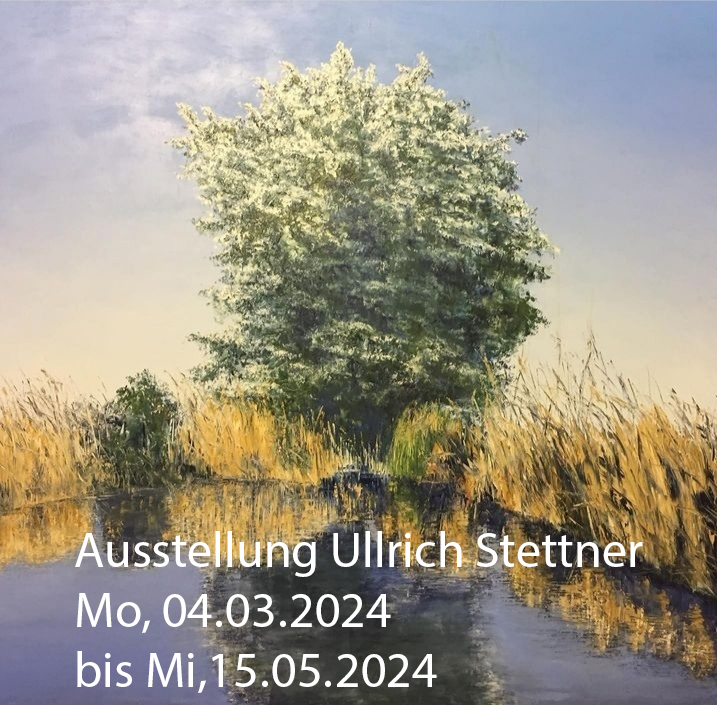 Aus­stel­lung – Bil­der von Ull­rich Stettner (4. März @ 08:00 - 15. Mai @ 17:00): Aus­stel­lung von Bil­dern des Ber­li­ner Künst­lers Ull­rich Stettner Zu sehen sind Arbei­ten, die über­wie­gend im Zusam­men­hang mit Kanu­tou­ren auf den Gewäs­sern zwi­schen Krat­ze­burg und Use­rin sowie bei Natur­be­ob­ach­tun­gen im Müritz-Natio­nal­park … <a href="https://www.bauernladen-mv.de/">Weiterlesen</a>