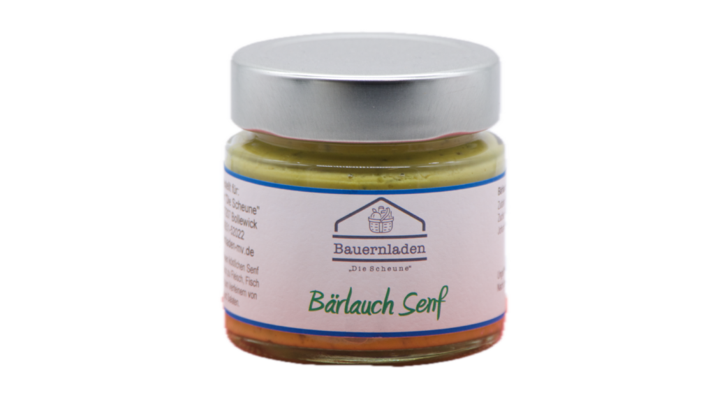 Bärlauch Senf | Bauernladen &amp;quot;Die Scheune&amp;quot;