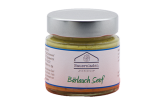 Bärlauch Senf