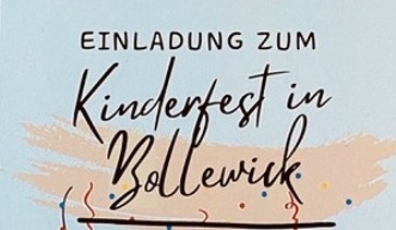 Kin­der­fest in Bollewick (27. Juni @ 14:00 - 18:00): Rund um die Scheu­ne fin­det am 27.06.2026 von&nbsp; 14–18 Uhr ein Kin­der­fest für die gan­ze Fami­lie&nbsp;statt..&nbsp; &nbsp; Kommt vor­bei und habt eine schö­ne&nbsp;Zeit.&nbsp; Der Ein­tritt ist&nbsp;frei!&nbsp;